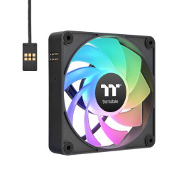 Thermaltake CL-F192-PL12SW-A sistema di raffreddamento per computer Case per computer Ventilatore 12 cm Nero 3 pz