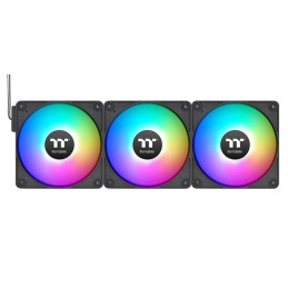 Thermaltake CL-F192-PL12SW-A sistema di raffreddamento per computer Case per computer Ventilatore 12 cm Nero 3 pz