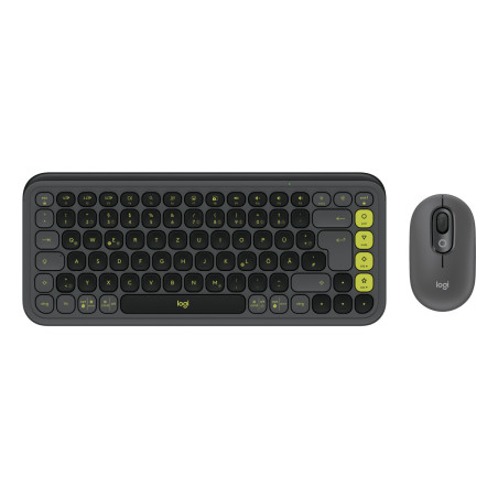 Logitech 920-013106 tastiera Mouse incluso Universale Bluetooth QWERTZ Tedesco Grafite, Verde