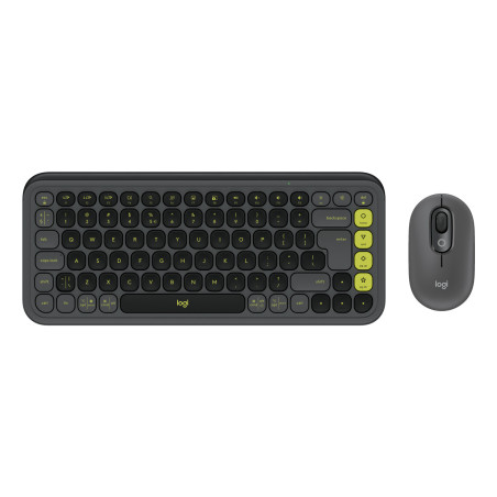Logitech 920-013140 tastiera Mouse incluso Universale Bluetooth QWERTY US International Granito, Verde