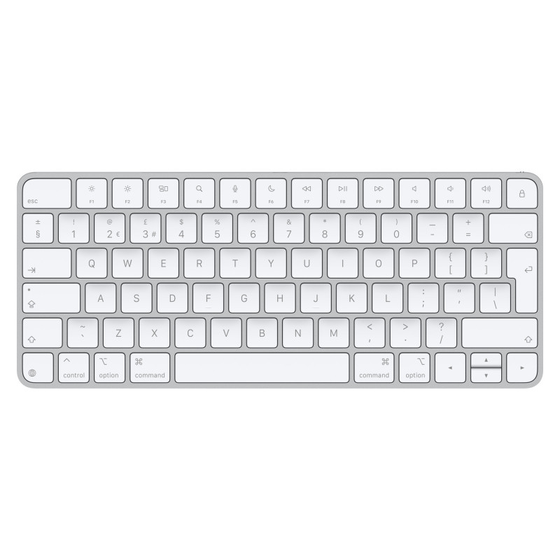Apple Magic tastiera Universale USB + Bluetooth QWERTY Inglese UK Bianco Apple Magic tastiera Universale USB + Bluetooth QWERTY Inglese UK Bianco