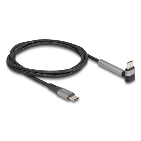 DeLOCK 81172 cavo USB USB 2.0 1,5 m USB C Nero, Grigio