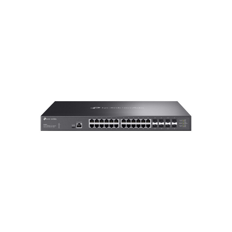 TP-Link Omada SX3832 switch di rete Gestito L2 L2+ 10G Ethernet (100 1000 10000) 1U Nero TP-Link Omada SX3832 switch di rete Gestito L2 L2+ 10G Ethernet (100 1000 10000) 1U Nero