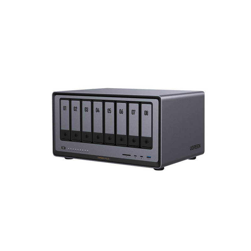 Ugreen NASync DXP8800Plus NAS Desktop Intel® Core™ i5 i5-1235U 8 GB DDR5 0 TB UGOS Pro Ugreen NASync DXP8800Plus NAS Desktop Intel® Core™ i5 i5-1235U 8 GB DDR5 0 TB UGOS Pro