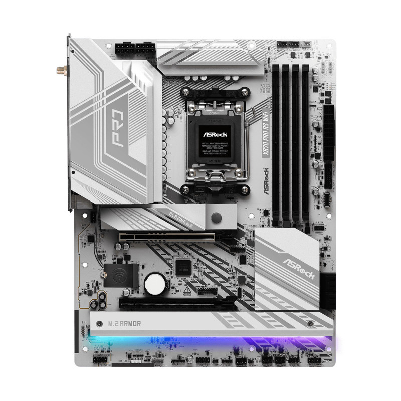 Asrock X870 Pro RS WiFi AMD X870 Socket AM5 ATX Asrock X870 Pro RS WiFi AMD X870 Socket AM5 ATX