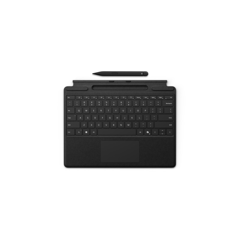 Microsoft Surface Pro Keyboard with Slim Pen for Business QWERTZ Tedesco Microsoft Cover port Nero Microsoft Surface Pro Keyboard with Slim Pen for Business QWERTZ Tedesco Microsoft Cover port Nero
