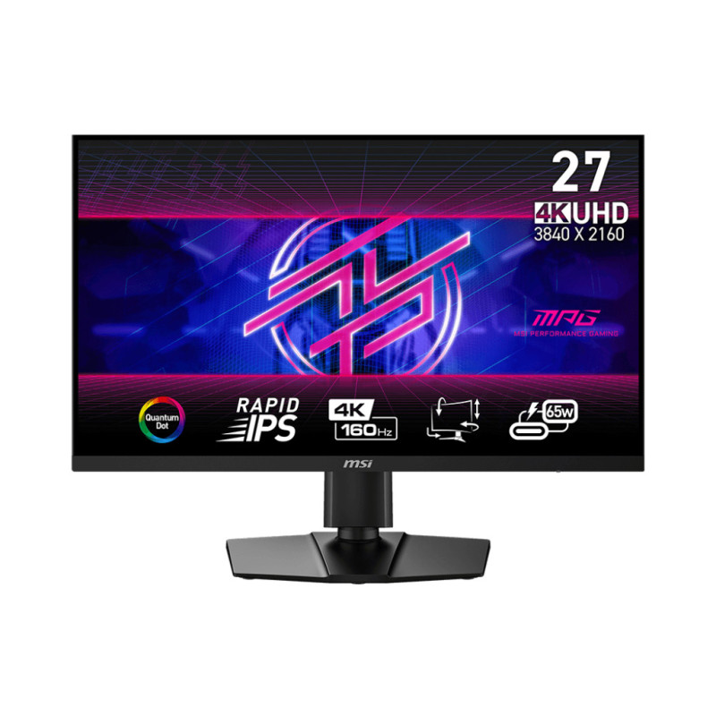 MSI MPG 274URFDE QD Monitor PC 68,6 cm (27") 3840 x 2160 Pixel 4K Ultra HD LCD Nero MSI MPG 274URFDE QD Monitor PC 68,6 cm (27") 3840 x 2160 Pixel 4K Ultra HD LCD Nero