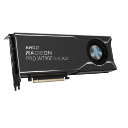 GIGABYTE Radeon PRO W7900 Dual Slot AI TOP 48G Scheda Grafica - 48GB GDDR6, 384 bit, PCI-E 4.0, 3 x DisplayPort 2.1, W7900 AI