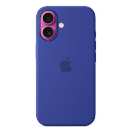 Apple Custodia MagSafe in silicone per iPhone 16 - Blu oltremare