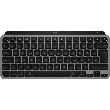 Logitech MX Keys Mini For Mac tastiera Casa ufficio Bluetooth QWERTZ Tedesco Nero, Grigio