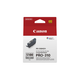 Canon PFI-5100 GY cartuccia d'inchiostro 1 pz Originale Grigio