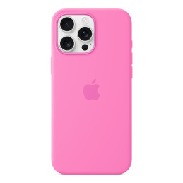 Apple Custodia MagSafe in silicone per iPhone 16 Pro Max – Rosa peonia