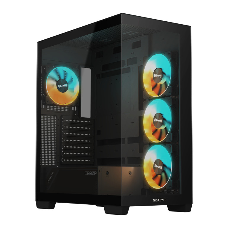 GIGABYTE C500 PANORAMIC STEALTH Midi Tower Nero GIGABYTE C500 PANORAMIC STEALTH Midi Tower Nero
