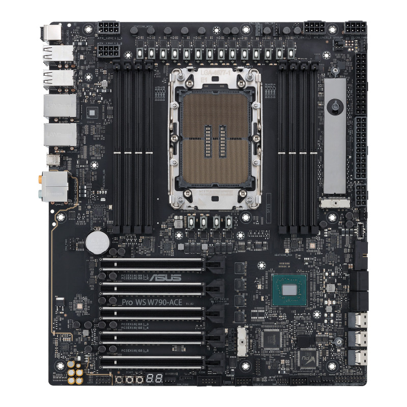 ASUS PRO WS W790-ACE Intel W790 LGA 4677 (Socket E) SSI CEB ASUS PRO WS W790-ACE Intel W790 LGA 4677 (Socket E) SSI CEB