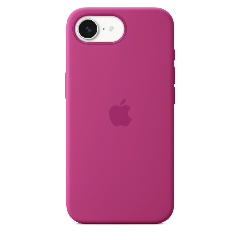 Apple Custodia in silicone per iPhone 16e - Fucsia Apple Custodia in silicone per iPhone 16e - Fucsia
