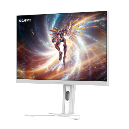 GIGABYTE M27QA ICE 27" Monitor da gioco QHD - 2560 x 1440, 180Hz, 1ms, 350 cd m², FreeSync, Display HDR400, HDMI 2.1,