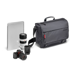 Manfrotto MB MN-M-SD-10 custodia per fotocamera Borsa da corriere Nero, Grigio