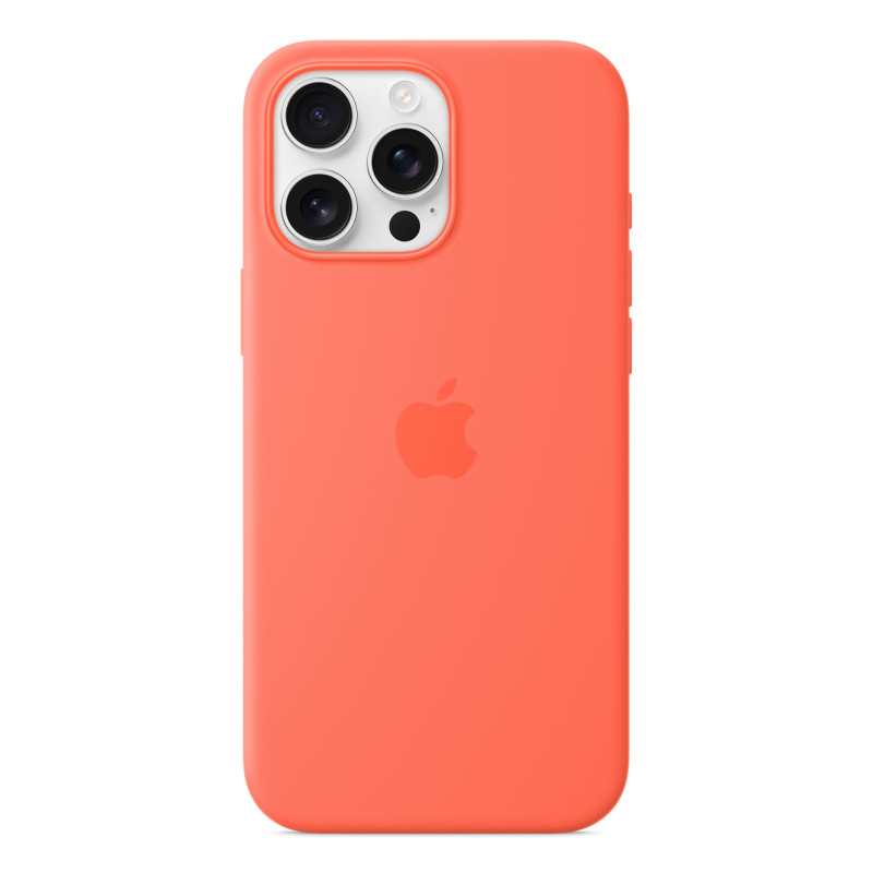 Apple Custodia MagSafe in silicone per iPhone 16 Pro Max – Mandarancio Apple Custodia MagSafe in silicone per iPhone 16 Pro Max – Mandarancio