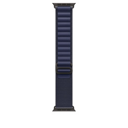 Apple Alpine Loop blu navy (49 mm) - Medium - Titanio nero
