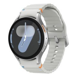 Samsung Galaxy Watch7 3,81 cm (1.5") AMOLED 44 mm Digitale 480 x 480 Pixel Touch screen Argento Wi-Fi GPS (satellitare)