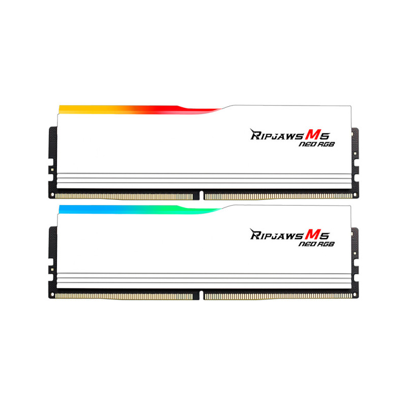 G.Skill Ripjaws M5 RGB Ripjaws M5 Neo RGB memoria 64 GB 2 x 32 GB DDR5 G.Skill Ripjaws M5 RGB Ripjaws M5 Neo RGB memoria 64 GB 2 x 32 GB DDR5