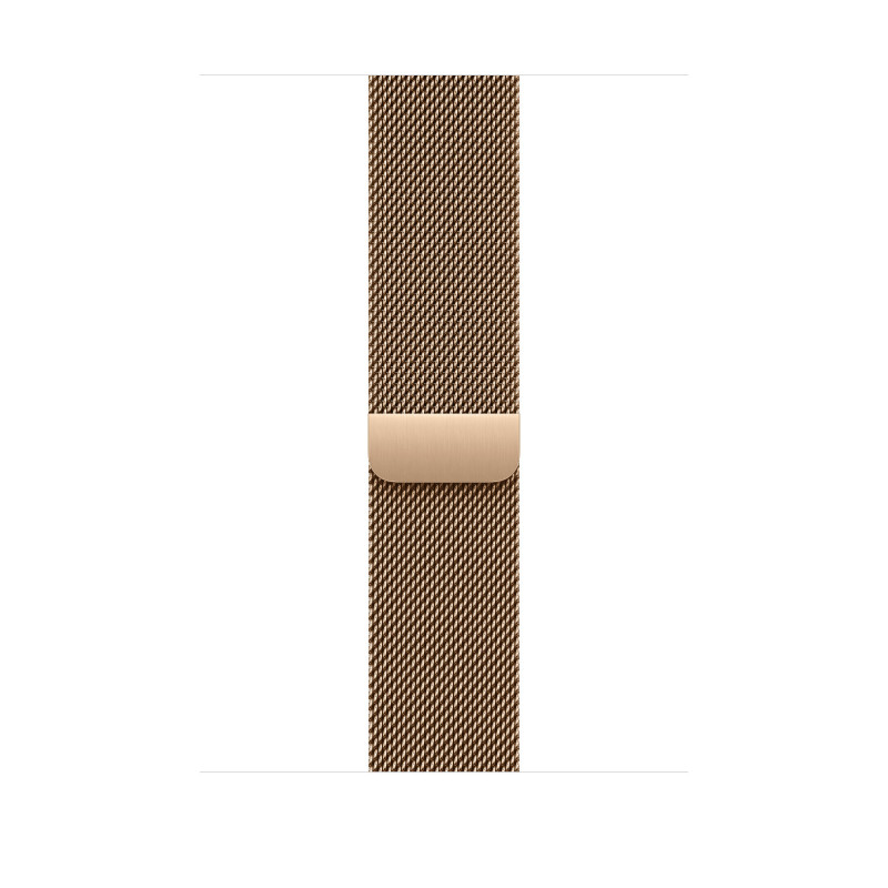 Apple Loop in maglia milanese color oro (46 mm) - S M Apple Loop in maglia milanese color oro (46 mm) - S M