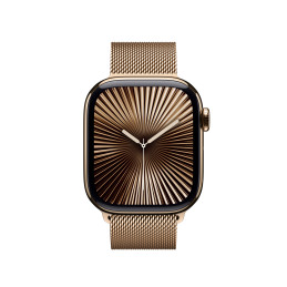 Apple Loop in maglia milanese color oro (42 mm)