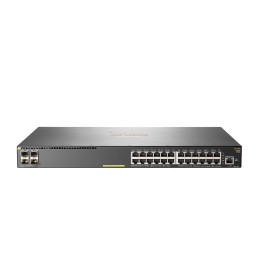 HPE Aruba 2930F 24G PoE+ 4SFP Gestito L3 Gigabit Ethernet (10 100 1000) Supporto Power over Ethernet (PoE) 1U Grigio