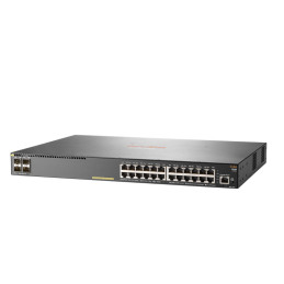 HPE Aruba 2930F 24G PoE+ 4SFP Gestito L3 Gigabit Ethernet (10 100 1000) Supporto Power over Ethernet (PoE) 1U Grigio