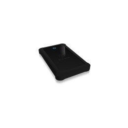 ICY BOX IB-233U3-B Box esterno HDD SSD Nero 2.5"