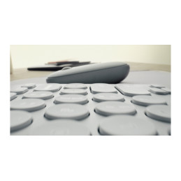 Logitech 920-012239 tastiera Mouse incluso Universale RF senza fili + Bluetooth QWERTY US International Grafite