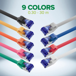 InLine 74902M cavo di rete Magenta 2 m Cat6a S FTP (S-STP)