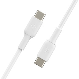Belkin CAB003BT2MWH cavo USB 2 m USB C Bianco