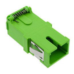 InLine Accoppiamento in fibra ottica, simplex SC SC, SM, ceramica, verde