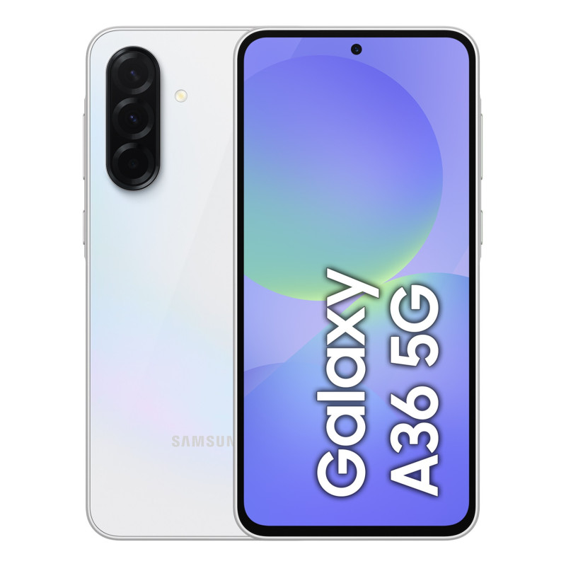 Samsung Galaxy A36 5G 17 cm (6.7") Doppia SIM Android 15 USB tipo-C 6 GB 256 GB 5000 mAh Bianco Samsung Galaxy A36 5G 17 cm (6.7") Doppia SIM Android 15 USB tipo-C 6 GB 256 GB 5000 mAh Bianco