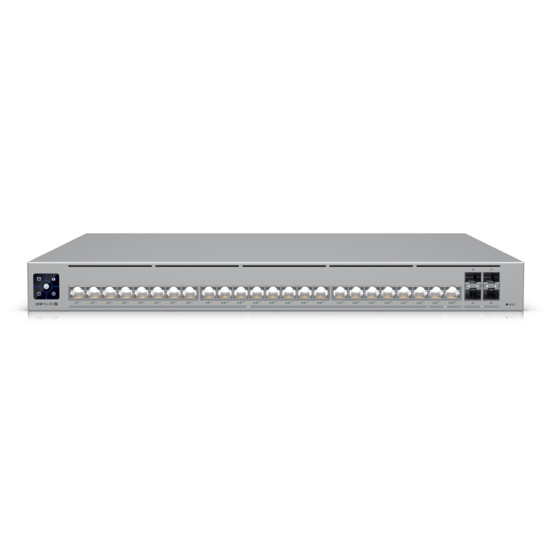 Ubiquiti UniFi Pro HD 24 PoE Gestito L2 L3 2.5G Ethernet (100 1000 2500) Supporto Power over Ethernet (PoE) 1U Grigio Ubiquiti UniFi Pro HD 24 PoE Gestito L2 L3 2.5G Ethernet (100 1000 2500) Supporto Power over Ethernet (PoE) 1U Grigio
