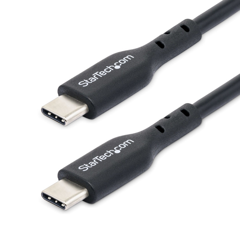 StarTech.com Cavo USB-C da 4 m, cavo di ricarica e sincronizzazione 60 W (3 A) PD, cavo USB 2.0 per laptop, rivestimento in TPE StarTech.com Cavo USB-C da 4 m, cavo di ricarica e sincronizzazione 60 W (3 A) PD, cavo USB 2.0 per laptop, rivestimento in TPE