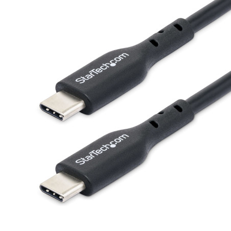 StarTech.com Cavo USB-C da 4 m, cavo di ricarica e sincronizzazione 60 W (3 A) PD, cavo USB 2.0 per laptop, rivestimento in TPE