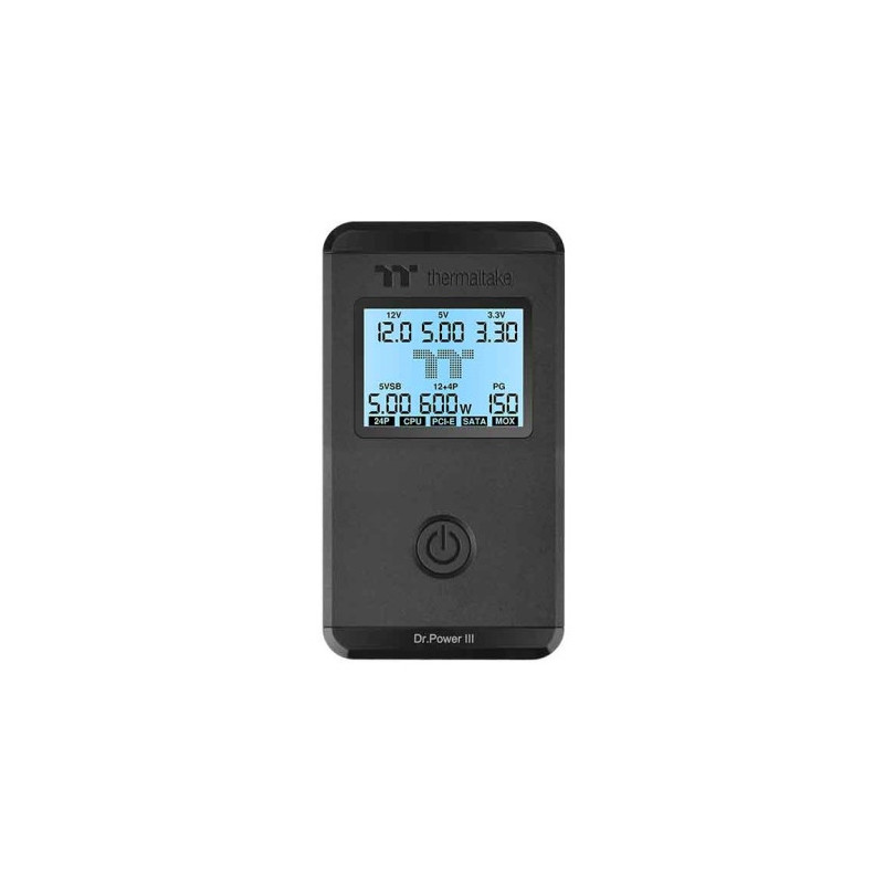 Thermaltake Dr. Power III tester di alimentazione Nero Thermaltake Dr. Power III tester di alimentazione Nero