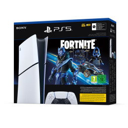 Sony Playstation 5 Digital Edition Fortnite 1 TB Wi-Fi Nero, Bianco