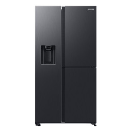 Samsung RH68DG853DB1 frigorifero side-by-side Libera installazione 627 L D Nero, Acciaio inox