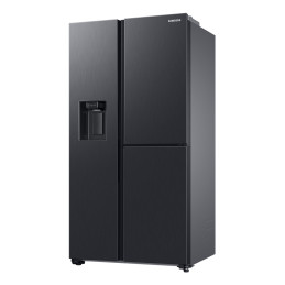 Samsung RH68DG853DB1 frigorifero side-by-side Libera installazione 627 L D Nero, Acciaio inox