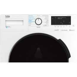Beko WDW75141 Steam1 lavasciuga Libera installazione Caricamento frontale Bianco D