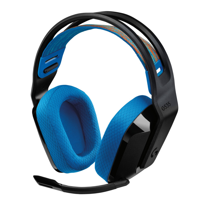 Logitech G G535 Auricolare Wireless A Padiglione Gaming Nero, Blu Logitech G G535 Auricolare Wireless A Padiglione Gaming Nero, Blu