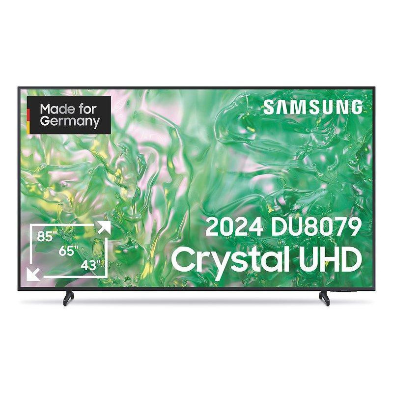 Samsung GU43DU8079U 109,2 cm (43") 4K Ultra HD Smart TV Wi-Fi Nero Samsung GU43DU8079U 109,2 cm (43") 4K Ultra HD Smart TV Wi-Fi Nero