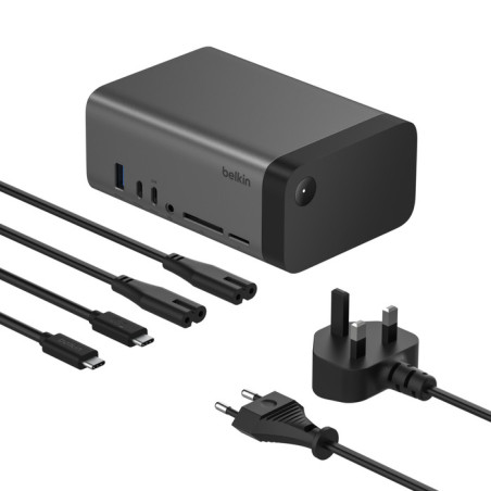 Belkin Connect USB tipo-C 10000 Mbit s Grigio
