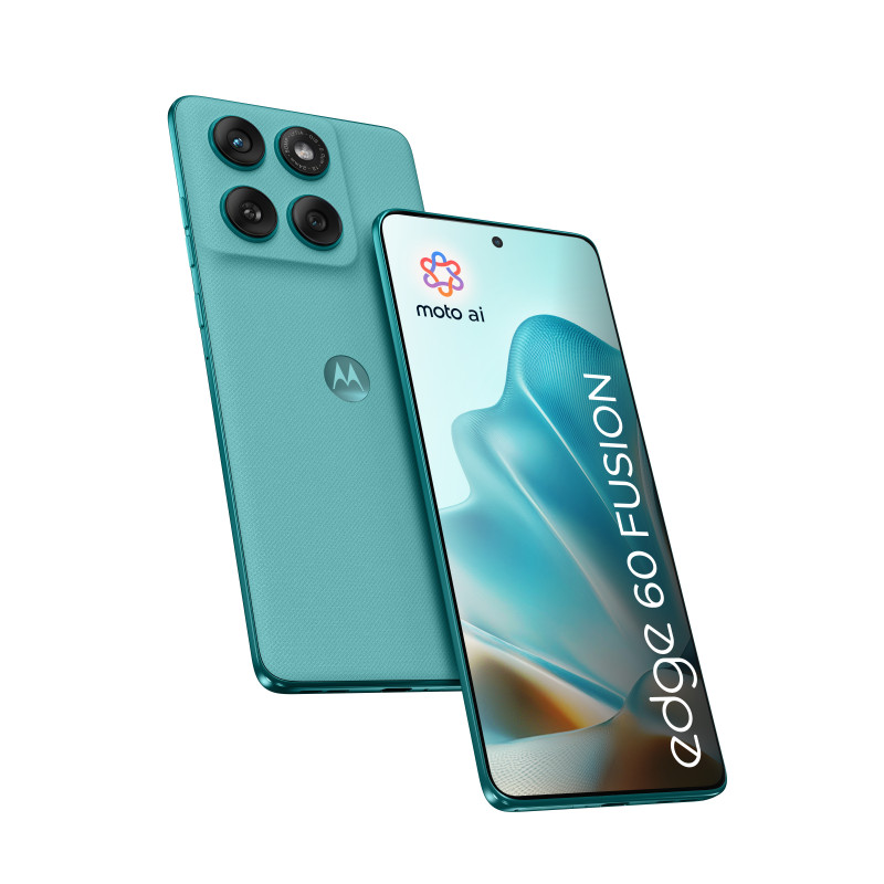 Motorola edge 60 fusion 16,9 cm (6.67") Doppia SIM Android 15 5G USB tipo-C 8 GB 256 GB 5200 mAh Turchese Motorola edge 60 fusion 16,9 cm (6.67") Doppia SIM Android 15 5G USB tipo-C 8 GB 256 GB 5200 mAh Turchese