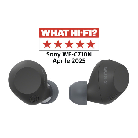 Sony WFC710NB.CE7 cuffia e auricolare True Wireless Stereo (TWS) In-ear Musica e Chiamate USB tipo-C Bluetooth Nero