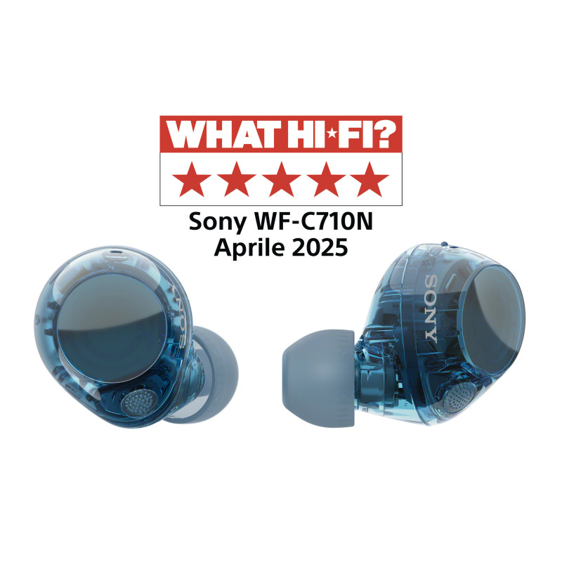 Sony WFC710NL.CE7 cuffia e auricolare True Wireless Stereo (TWS) In-ear Musica e Chiamate USB tipo-C Bluetooth Blu Sony WFC710NL.CE7 cuffia e auricolare True Wireless Stereo (TWS) In-ear Musica e Chiamate USB tipo-C Bluetooth Blu