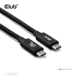CLUB3D Kabel USB C zertifi. PD240W 4K540Hz 80Gbps 1.2m St St retail - Kabel - Digital Daten cavo USB